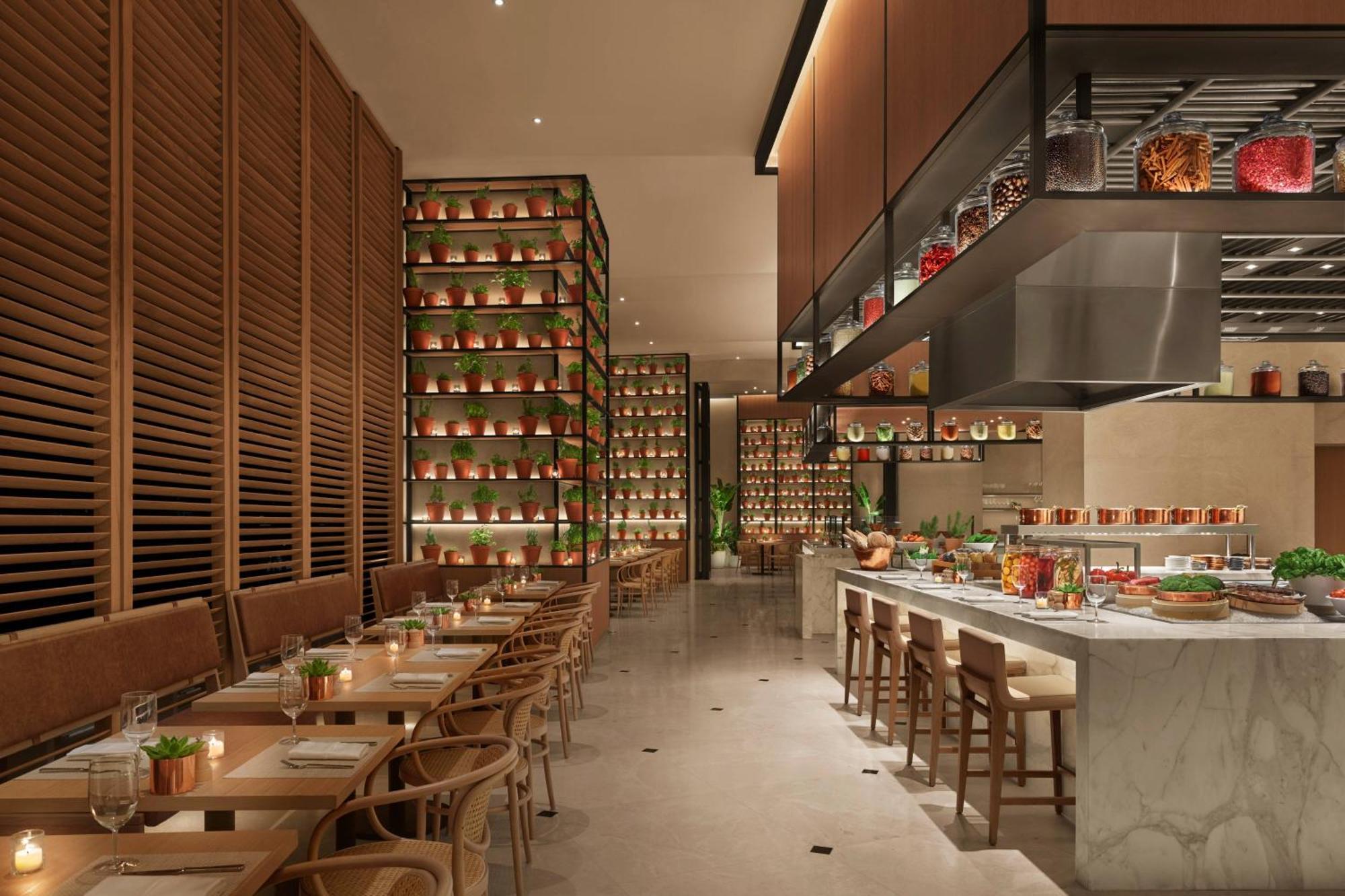 The Abu Dhabi Edition Zewnętrze zdjęcie The interior of the restaurant
