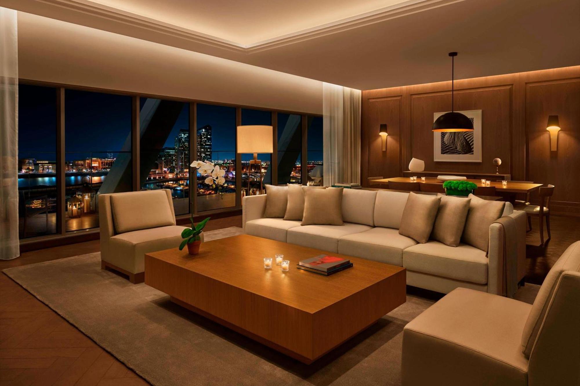 The Abu Dhabi Edition Zewnętrze zdjęcie The living room of a suite at The Ritz-Carlton, Tokyo